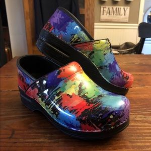 Dansko Artsy Clogs Shoes 38 7/8